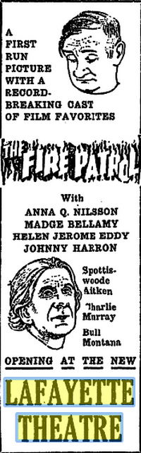 Lafayette Theatre - November 1925 (newer photo)